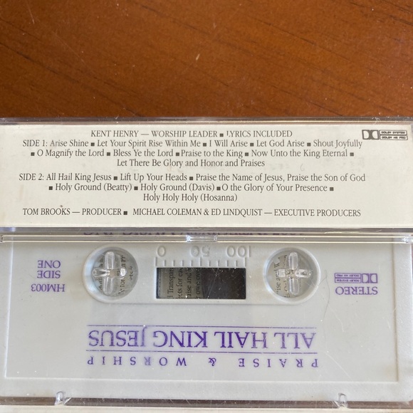 Guideposts Praise & Worship All Hail King Jesus Cassette Religious Music - Picture 3 of 7